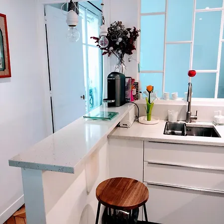 Batignolles Chic 75 M2 公寓 巴黎